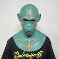 Alien Tribal Mask Full Head – Futuristic Cosplay Mask for Halloween & Film Props