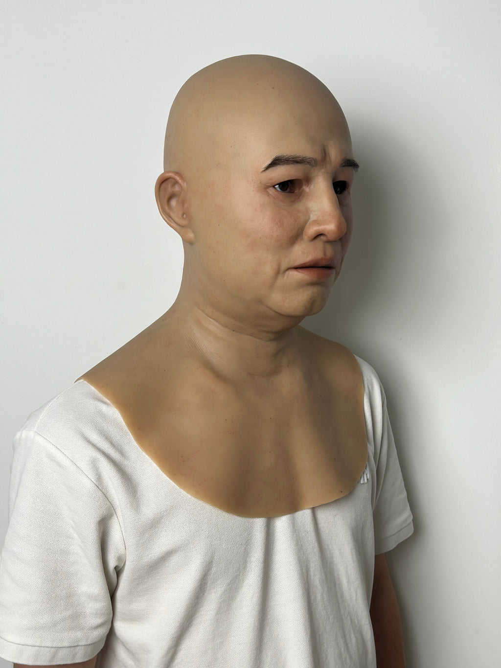 Botched Mask Ultra Realistic Silicone Mask Full Head – Neutral Human Face Disguise ...