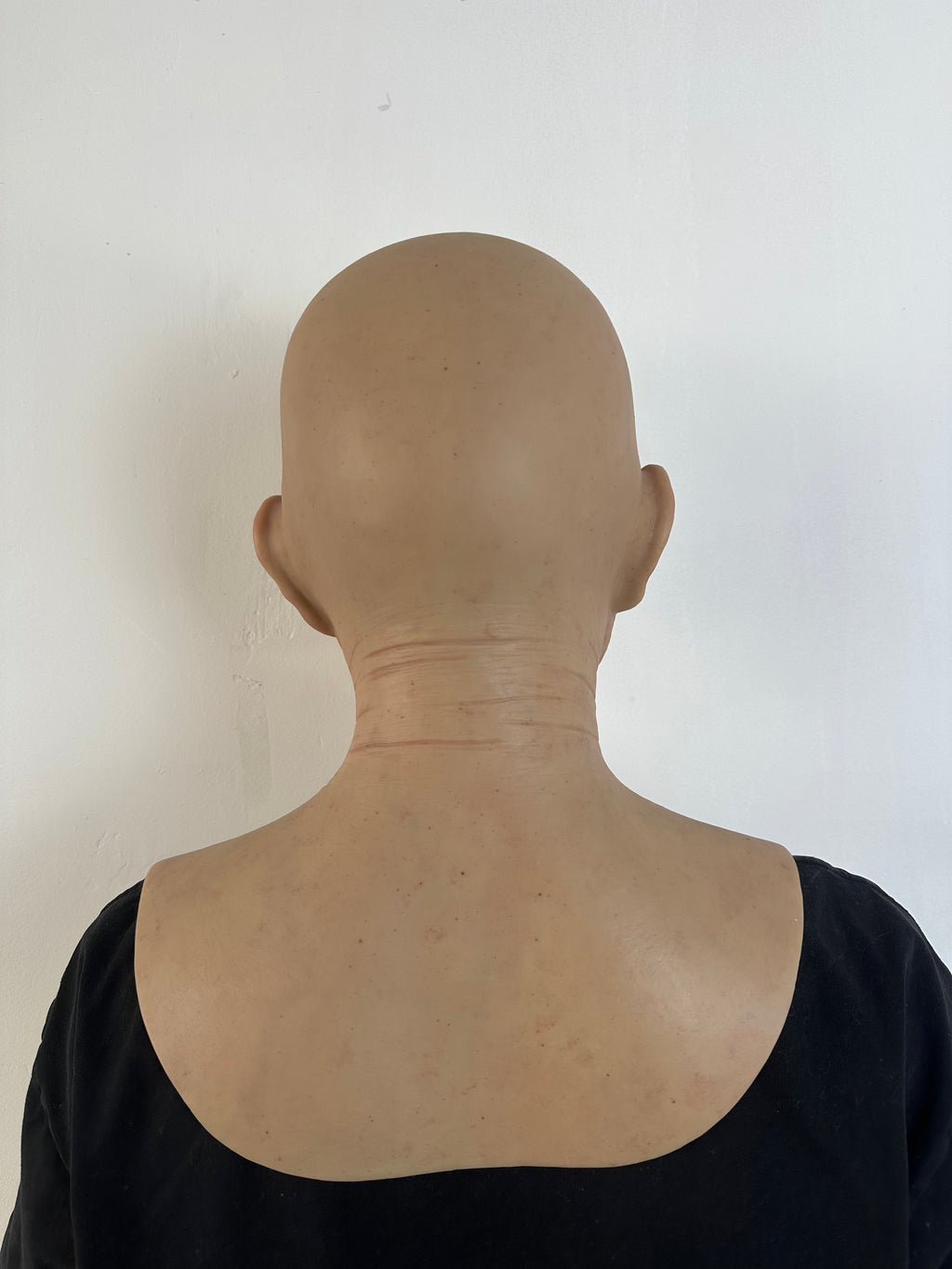 Ultra Realistic Elderly Man Silicone Mask – Full Head Old Person Disguise Mask for Film, Prank & Social Experiment
