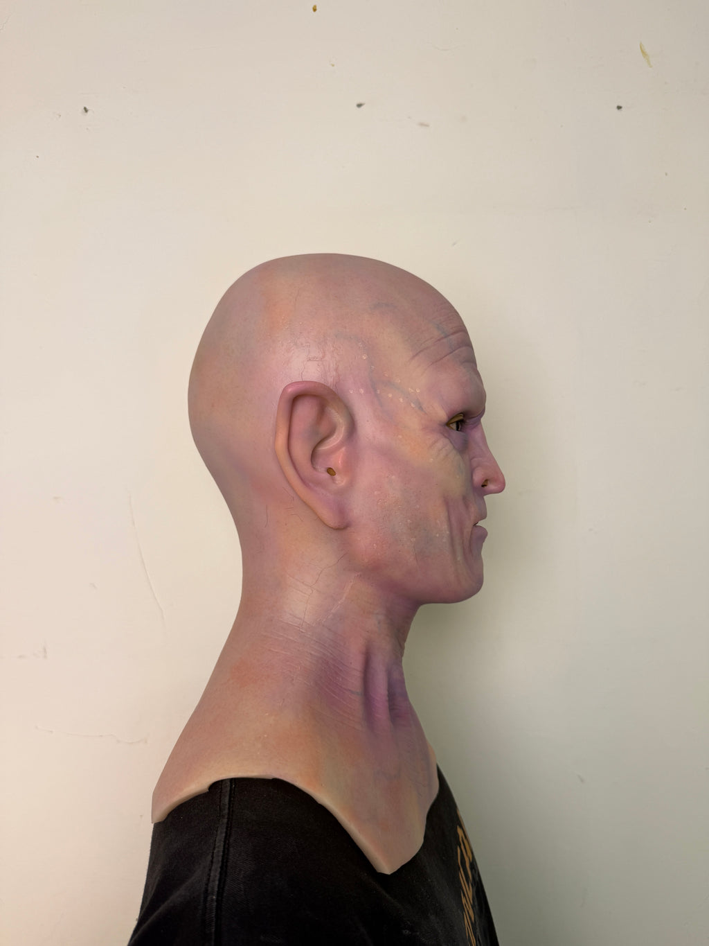 Ultra Realistic Alien Silicone Mask Full Head – Hyper Real Creature Mask for Cosplay, Film FX & Halloween