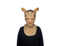 Demon Horn Mask Full Head – Ultra Realistic Devil Cosplay Mask for Halloween, Horror & Film